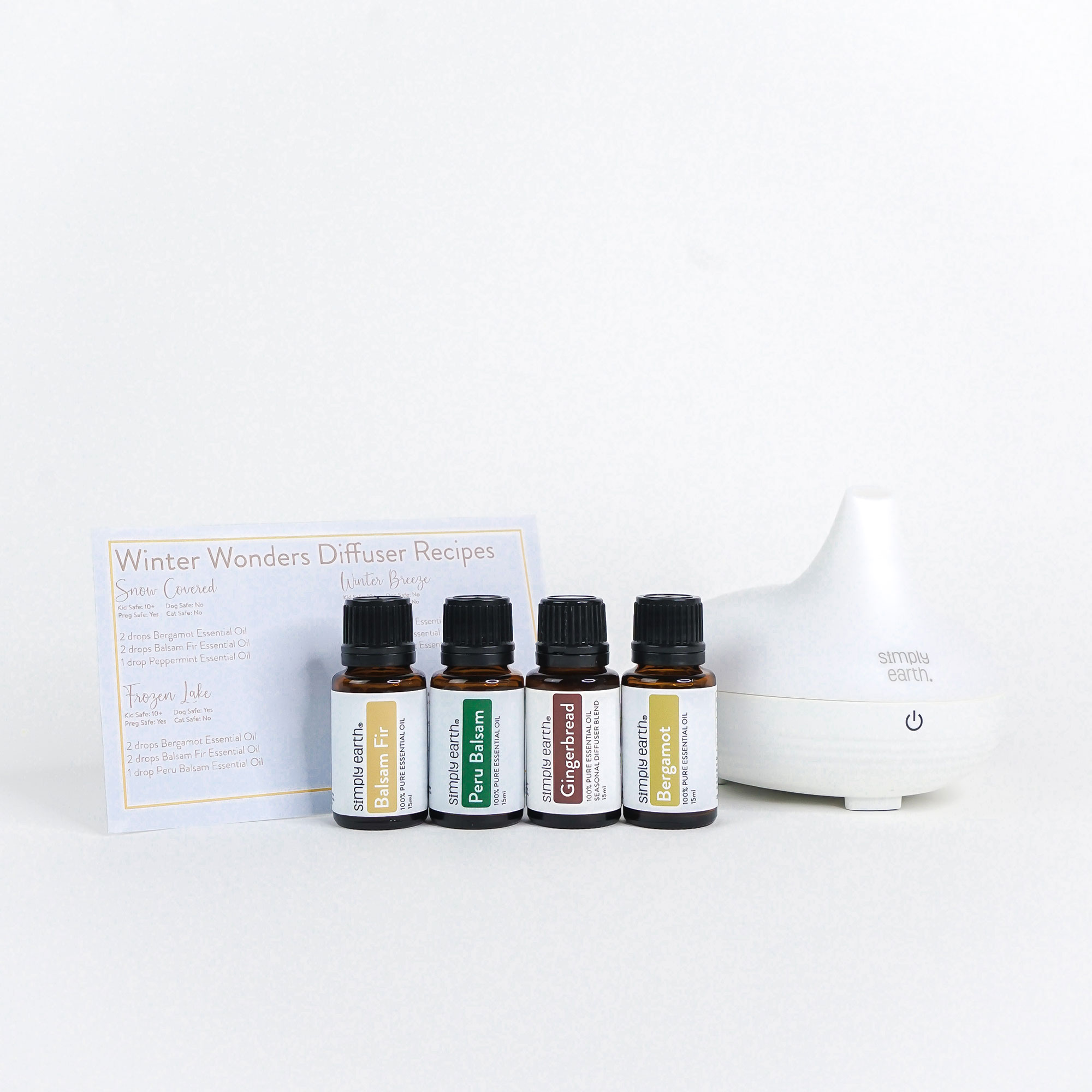 Winter Wonders Diffuser Set (4) Set:Deluxe (with diffuser)