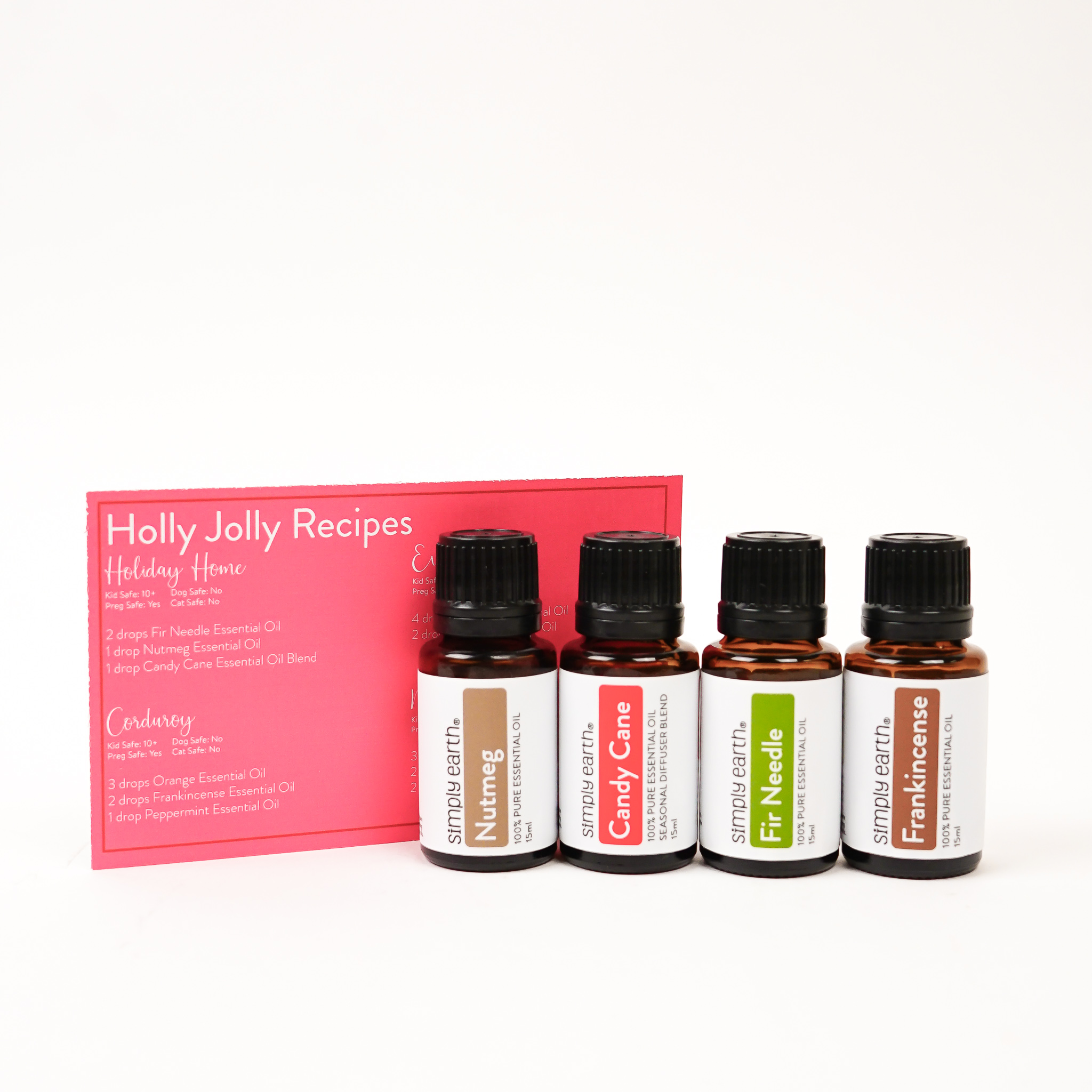 Holly Jolly Diffuser Set (4) Set:Basic (without diffuser)