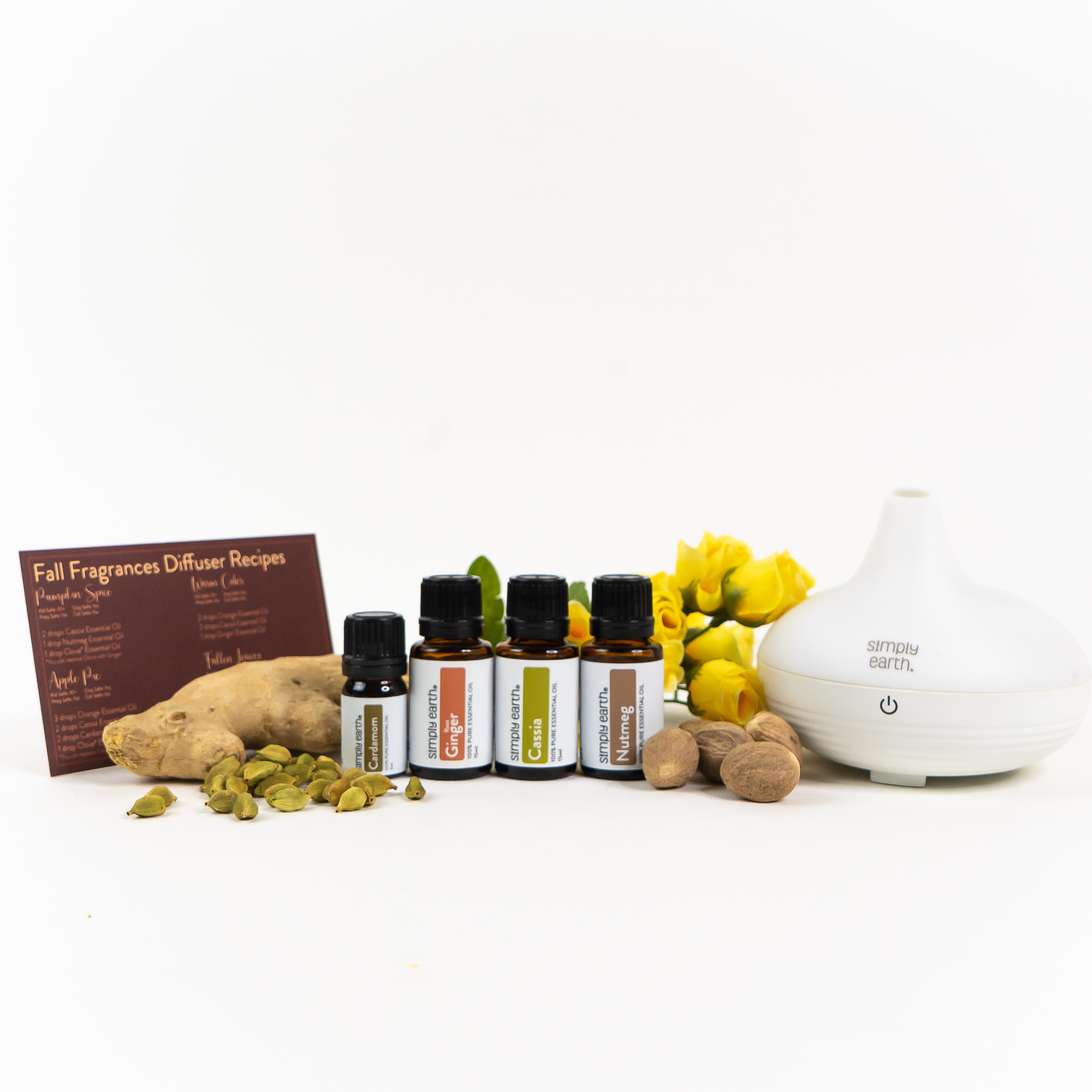 Fall Fragrance Diffuser Set Set: Deluxe (with diffuser)