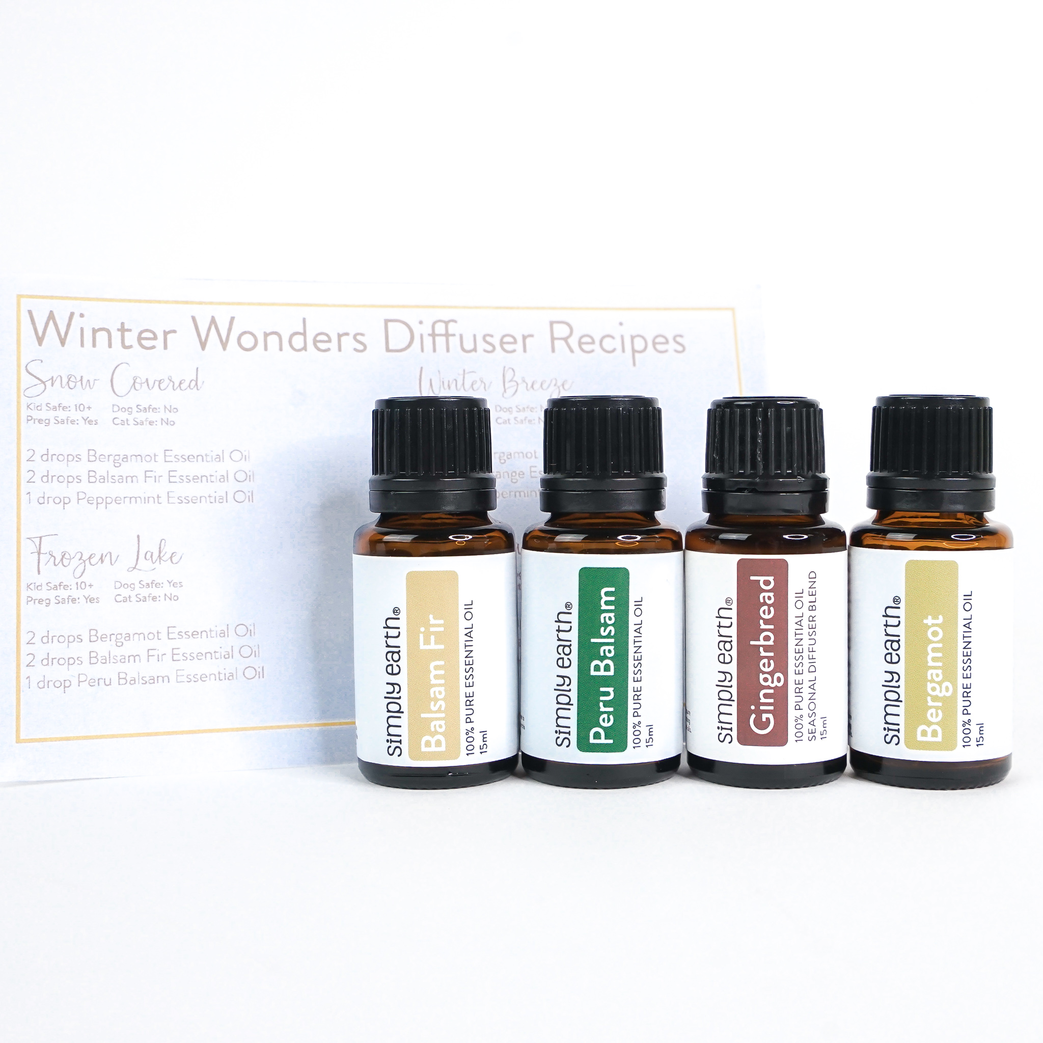 Winter Wonders Diffuser Set (4) Set:Basic (without diffuser)