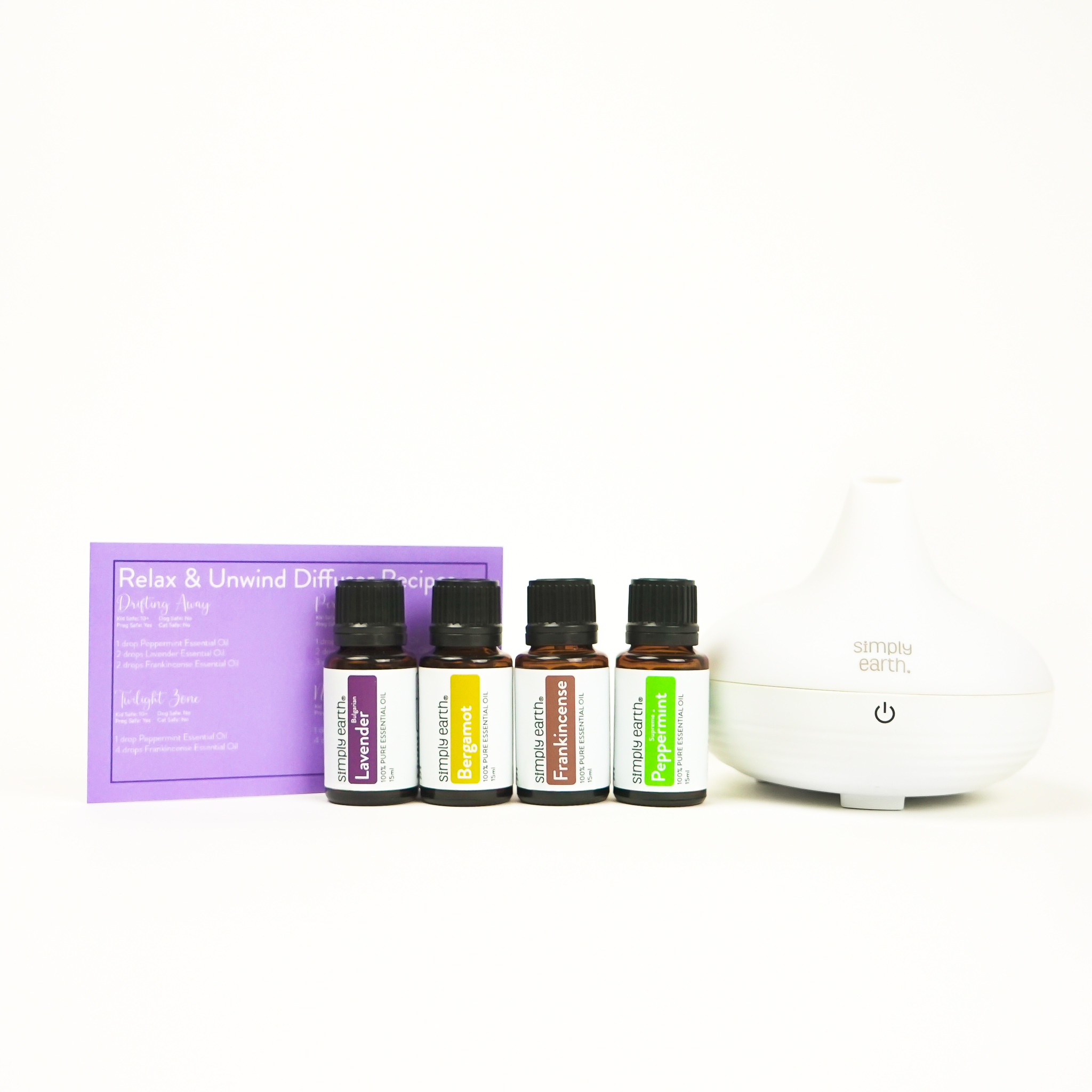 Relax and Unwind Diffuser Set Set: Deluxe (with diffuser)