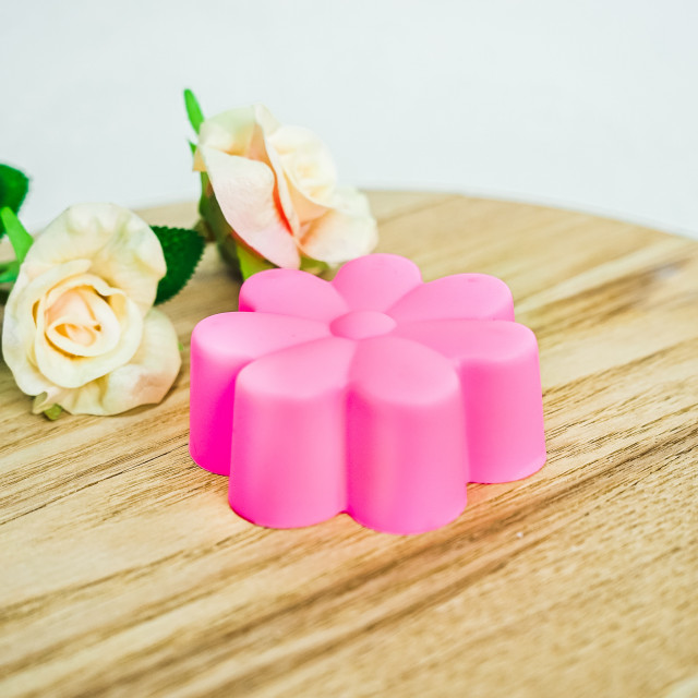 Soap Mold: Pink Flower