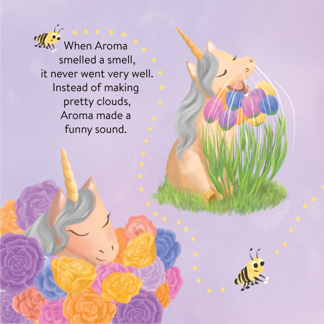 Aroma the Unicorn Children's Book